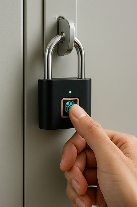 AIRBEATS 360 Smart Fingerprint Padlock