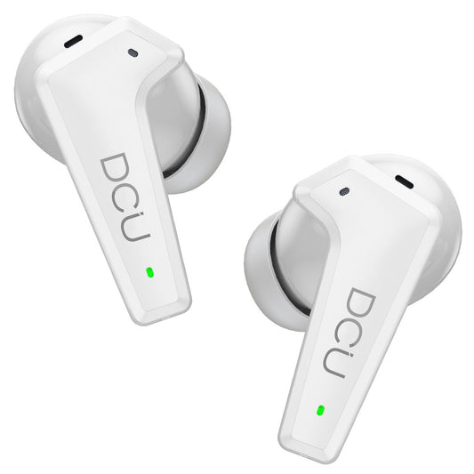 Headphones DCU EARBUDS BT Bluetooth White-0